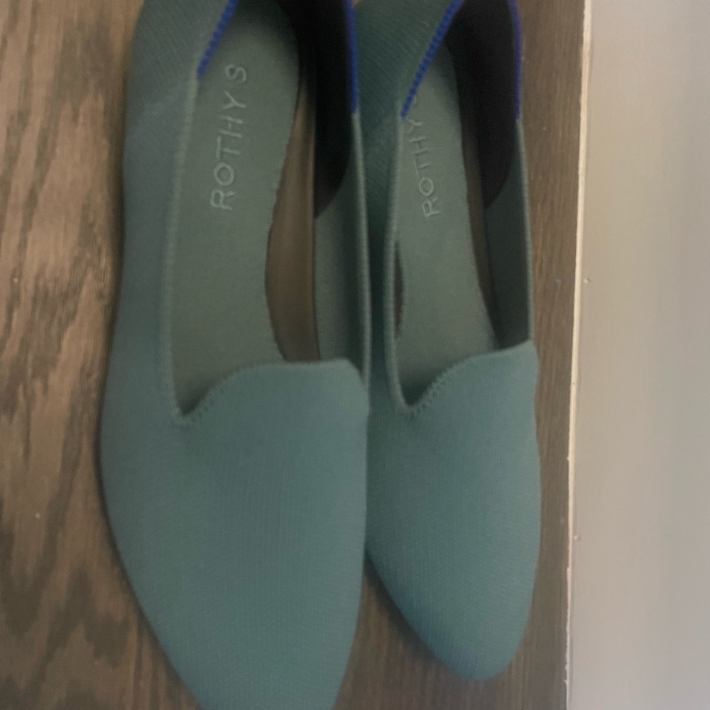Rothy's Blue Flats Sustainable Style